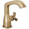 5766-CZ-PR-MPU-DST Stryke 6.56-in x 6.00-in x 6.88-in Single Handle Bathroom Faucet, Lumicoat Champagne Bronze