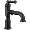 584-BLLPU-DST Broderick 7.13-in x 2.00-in x 7.56-in Single Handle Bathroom Faucet, Matte Black