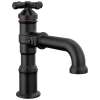 587-BL-DST Broderick 7.13-in x 2.00-in x 7.50-in Single Handle Bathroom Faucet, Matte Black