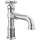 587-PR-DST Broderick 7.13-in x 2.00-in x 7.50-in Single Handle Bathroom Faucet, Lumicoat Chrome