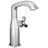 6766-PR-DST Stryke 6.63-in x 4.31-in x 8.94-in Single Handle Mid-Height Bathroom Faucet, Lumicoat Chrome