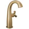 6776-CZ-PR-DST Stryke 6.63-in x 4.31-in x 9.50-in Single Handle Mid-Height Bathroom Faucet, Lumicoat Champagne Bronze
