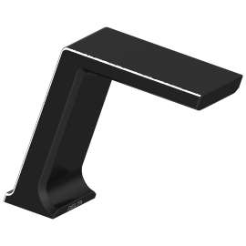 821DPA50-BL 800DPA Contrasta 0.5-gpm Electronic Battery Operated Lavatory Faucet with proximity sensing technology, Matte Black