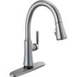 9179TL-AR-DST Coranto 11.56-in x 10.75-in x 15.63-in Touch2O Kitchen Faucet with Touchless Technology, Arctic Stainless