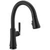 9179TL-BL-DST Coranto 11.56-in x 10.75-in x 15.63-in Touch2O Kitchen Faucet with Touchless Technology, Matte Black
