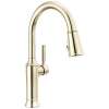 9184-PN-PR-DST Renaldi 11.56-in x 2.81-in x 16.56-in Single-Handle Pull-Down Kitchen Faucet, Lumicoat Polished Nickel