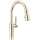 9184-PN-PR-DST Renaldi 11.56-in x 2.81-in x 16.56-in Single-Handle Pull-Down Kitchen Faucet, Lumicoat Polished Nickel