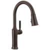 9184-RB-DST Renaldi 11.56-in x 2.81-in x 16.56-in Single-Handle Pull-Down Kitchen Faucet, Venetian Bronze