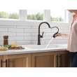 9184TL-RB-DST Renaldi 11.56-in x 2.81-in x 17.00-in Touch2O Kitchen Faucet with Touchless Technology, Venetian Bronze