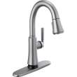 9979TL-AR-DST Coranto 9.06-in x 4.63-in x 14.38-in Touch2O Bar and Prep Faucet with Touchless Technology, Arctic Stainless