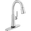 9979TL-DST Coranto 9.06-in x 4.63-in x 14.38-in Touch2O Bar and Prep Faucet with Touchless Technology, Chrome