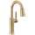 9984-CZ-PR-DST Renaldi 8.81-in x 2.81-in x 14.44-in Single-Handle Pull-Down Bar and Prep Faucet, Lumicoat Champagne Bronze