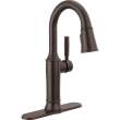 9984-RB-DST Renaldi 8.81-in x 2.81-in x 14.44-in Single-Handle Pull-Down Bar and Prep Faucet, Venetian Bronze