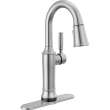 9984TL-AR-PR-DST Renaldi 8.81-in x 2.81-in x 15.00-in Touch2O Bar and Prep Faucet with Touchless Technology, Lumicoat Arctic Stainless