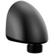 50560-BL Universal Showering Components Wall Elbow for Hand Shower, Matte Black