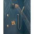 50560-CZ-PR Universal Showering Components Wall Elbow For Hand Shower, Lumicoat Champagne Bronze