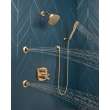 50560-CZ-PR Universal Showering Components Wall Elbow For Hand Shower, Lumicoat Champagne Bronze