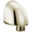 50560-PN-PR Universal Showering Components Wall Elbow For Hand Shower, Lumicoat Polished Nickel