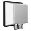 50570-PR Universal Showering Components Square Wall Elbow for Hand Shower, Lumicoat Chrome