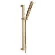 51140-CZ-PR Universal Showering Components H2Okinetic Hand Shower 1.75 GPM w/Slide Bar 4S, Lumicoat Champagne Bronze