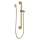 51500-CZ Universal Showering Components Adjustable Slide Bar / Grab Bar Assembly with Elbow, Champagne Bronze