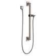 51500-SS Universal Showering Components Adjustable Slide Bar / Grab Bar Assembly with Elbow, Stainless