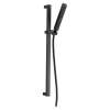 51567-BL Universal Showering Components H2Okinetic Single-Setting Slide Bar Hand Shower, Matte Black