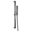 51567-KS-PR Universal Showering Components H2Okinetic Single-Setting Slide Bar Hand Shower, Lumicoat Black Stainless