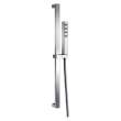 51567-PR Universal Showering Components H2Okinetic Single-Setting Slide Bar Hand Shower, Lumicoat Chrome