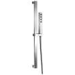 51567-PR Universal Showering Components H2Okinetic Single-Setting Slide Bar Hand Shower, Lumicoat Chrome