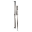 51567-SS-PR Universal Showering Components H2Okinetic Single-Setting Slide Bar Hand Shower, Lumicoat Stainless