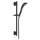 51579-BL Universal Showering Components Single-Setting H2Okinetic Slide Bar Hand Shower, Matte Black