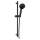 51584-BL Universal Showering Components 7-Setting Slide Bar Hand Shower with Cleaning Spray, Matte Black