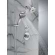 51584-PR Universal Showering Components 7-Setting Slide Bar Hand Shower with Cleaning Spray, Lumicoat Chrome