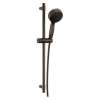 51584-RB Universal Showering Components 7-Setting Slide Bar Hand Shower with Cleaning Spray, Venetian Bronze