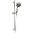 51584-SS-PR Universal Showering Components 7-Setting Slide Bar Hand Shower with Cleaning Spray, Lumicoat Stainless
