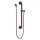 51600-RB Universal Showering Components Adjustable Slide Bar / Grab Bar Assembly with Elbow, Venetian Bronze