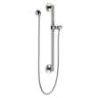 51600Universal Showering Components Adjustable Slide Bar / Grab Bar Assembly with Elbow, Chrome