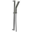 51799-KS-PR Universal Showering Components H2Okinetic 3-Setting Slide Bar Hand Shower, Lumicoat Black Stainless