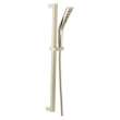 51799-PN-PR Universal Showering Components H2Okinetic 3-Setting Slide Bar Hand Shower, Lumicoat Polished Nickel
