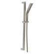 51799-SS-PR Universal Showering Components H2Okinetic 3-Setting Slide Bar Hand Shower, Lumicoat Stainless