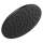 52158-BL Universal Showering Components Single-Setting Metal Raincan Shower Head, Matte Black