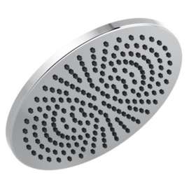 52158-PR25 Universal Showering Components Single-Setting Metal Raincan Shower Head, Lumicoat Chrome