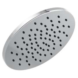 52158-PR Universal Showering Components Single-Setting Metal Raincan Shower Head, Lumicoat Chrome