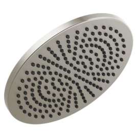 52158-SS25 Universal Showering Components Single-Setting Metal Raincan Shower Head, Stainless