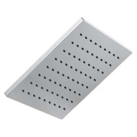 52159-PR Universal Showering Components Single-Setting Metal Raincan Shower Head, Lumicoat Chrome