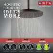 52160-RB Universal Showering Components H2Okinetic Single Setting Shower Head with UltraSoak, Venetian Bronze