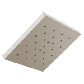 52161-SS-PR Universal Showering Components H2Okinetic Single Setting Shower Head with UltraSoak, Lumicoat Stainless