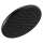 52433-BL Universal Showering Components Single-Setting Raincan Shower Head, Matte Black