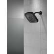 52460-BL Universal Showering Components H2Okinetic 4-Setting Shower Head with UltraSoak